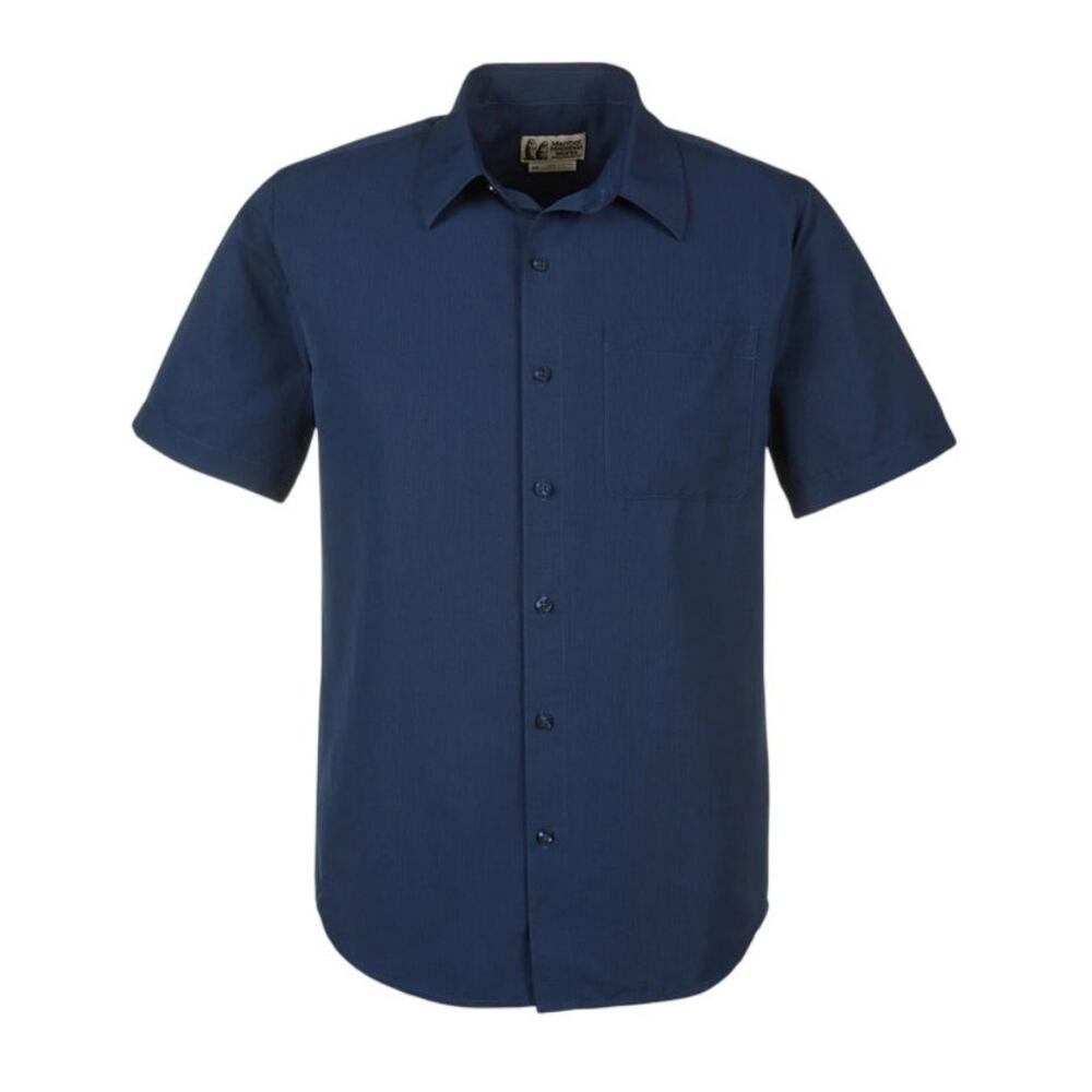 Marmot Mountain Works Aerobra SS Button Up Shirt MEDIUM Quick Dry Camp Fish Hike - Picture 2 of 9